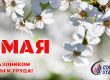 С Праздником Весны и Труда!