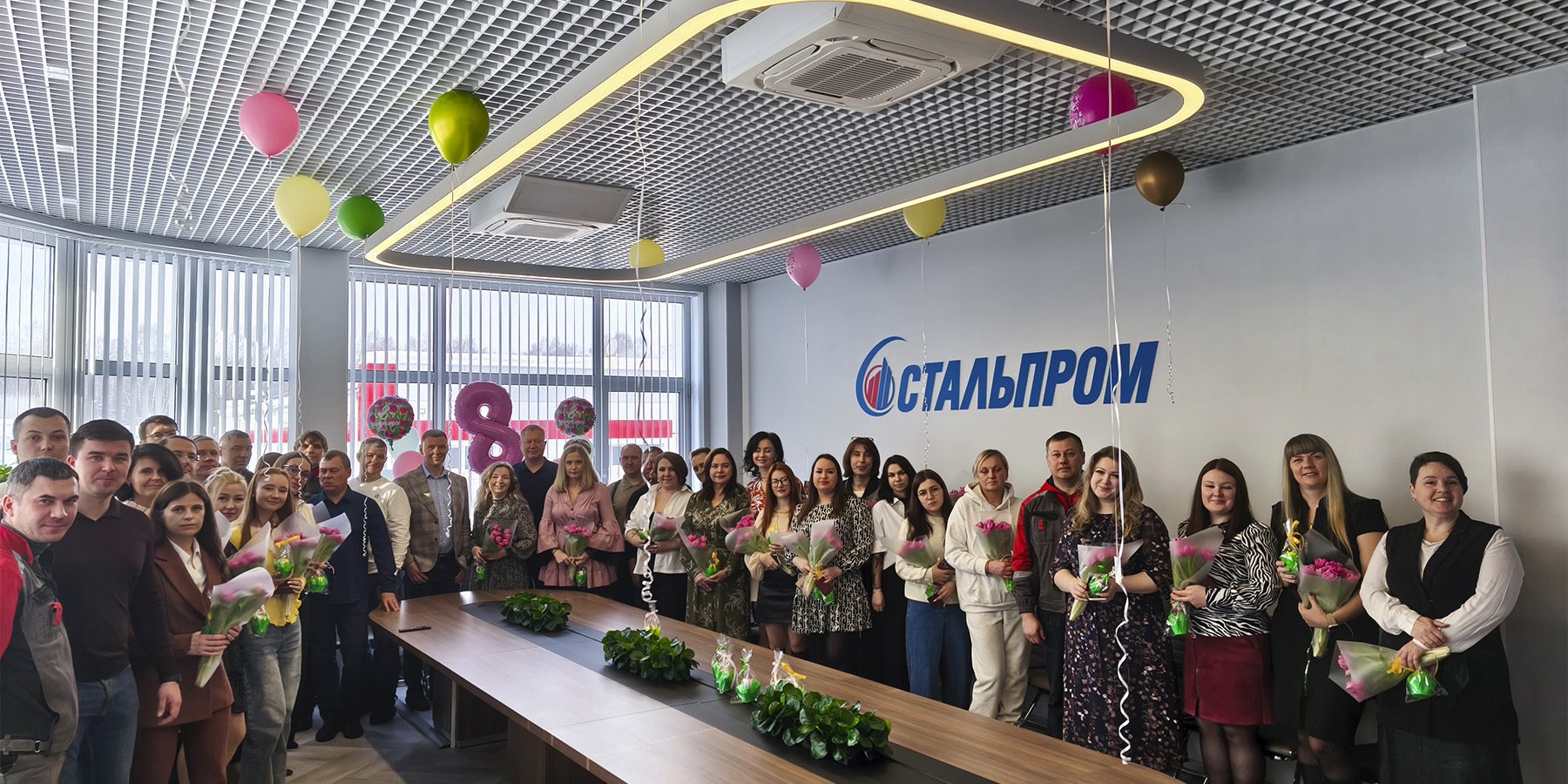 vesna-v-npo-stalprom Поздравление женского коллектива НПО Стальпром с8 марта